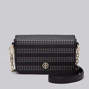 Tory Burch Robinson Perforated Adjustable Shoulder Bag